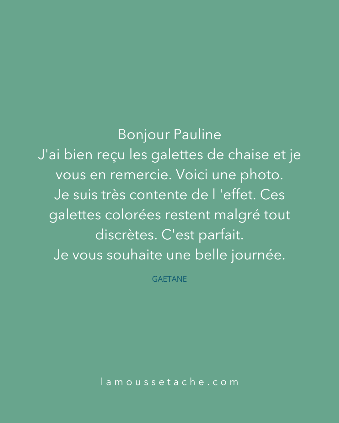avis e galettes de chaises tolix A personnalisées en tissu