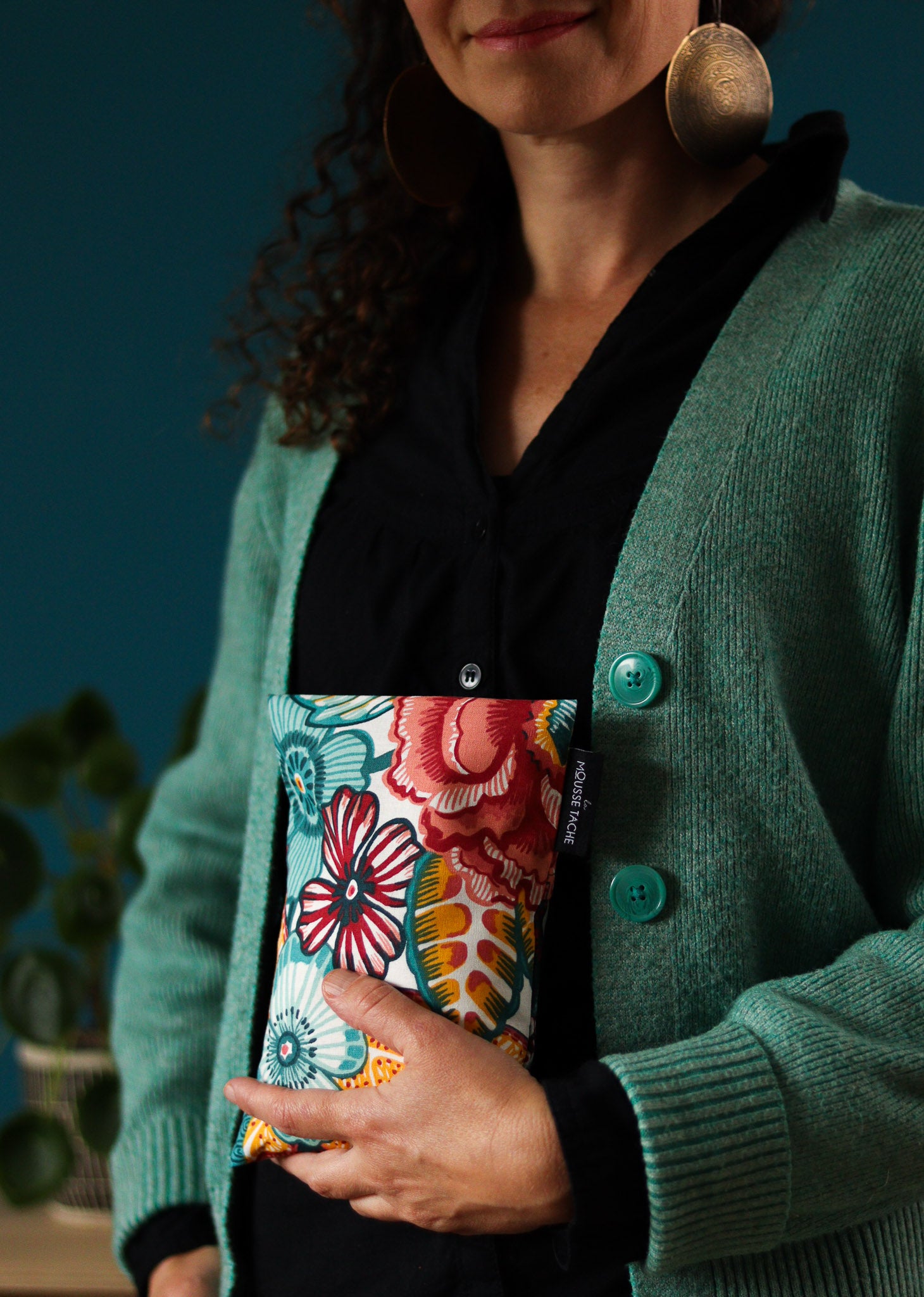 bouillotte graines lin bio ecofriendly fleurs