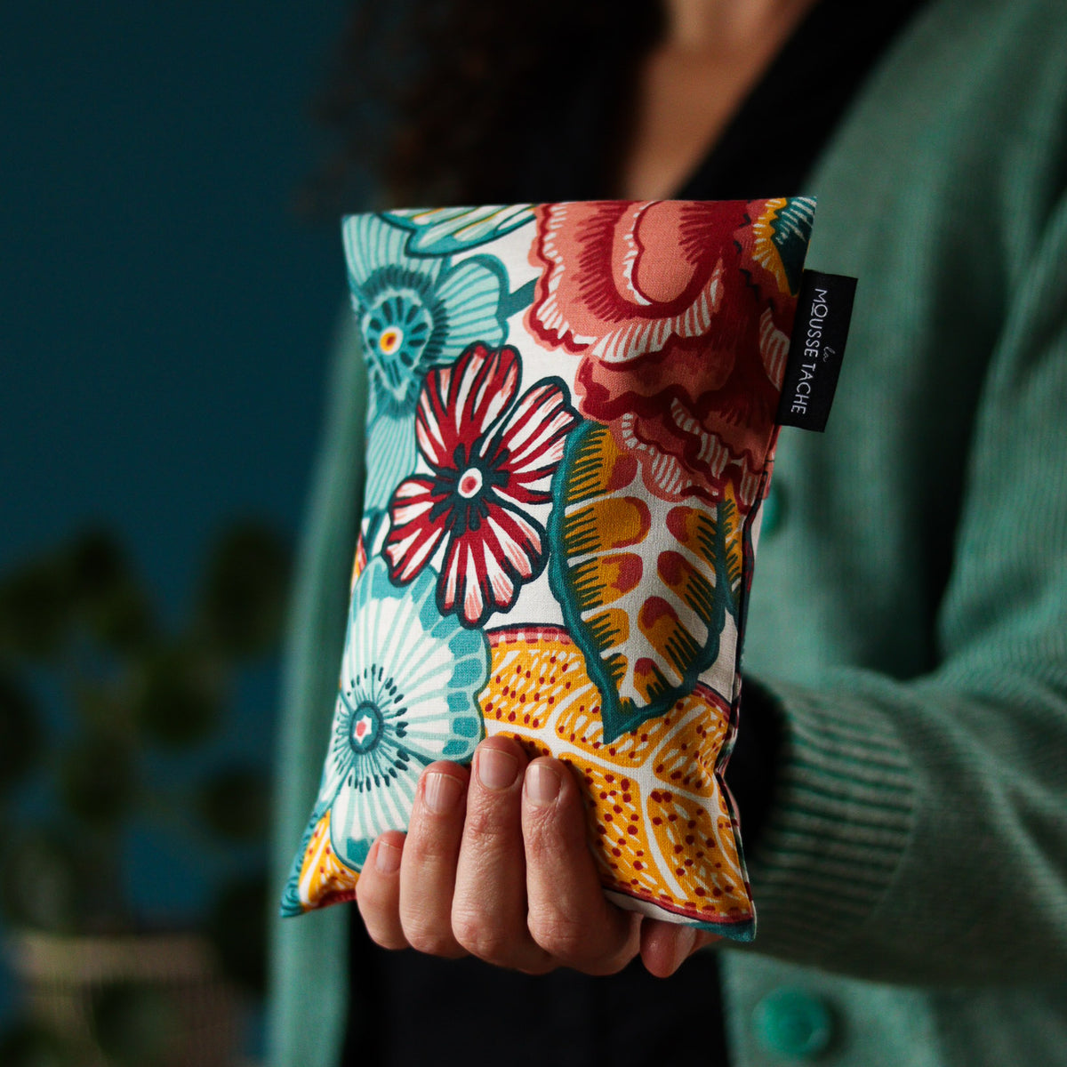 bouillotte graines lin bio ecofriendly fleurs