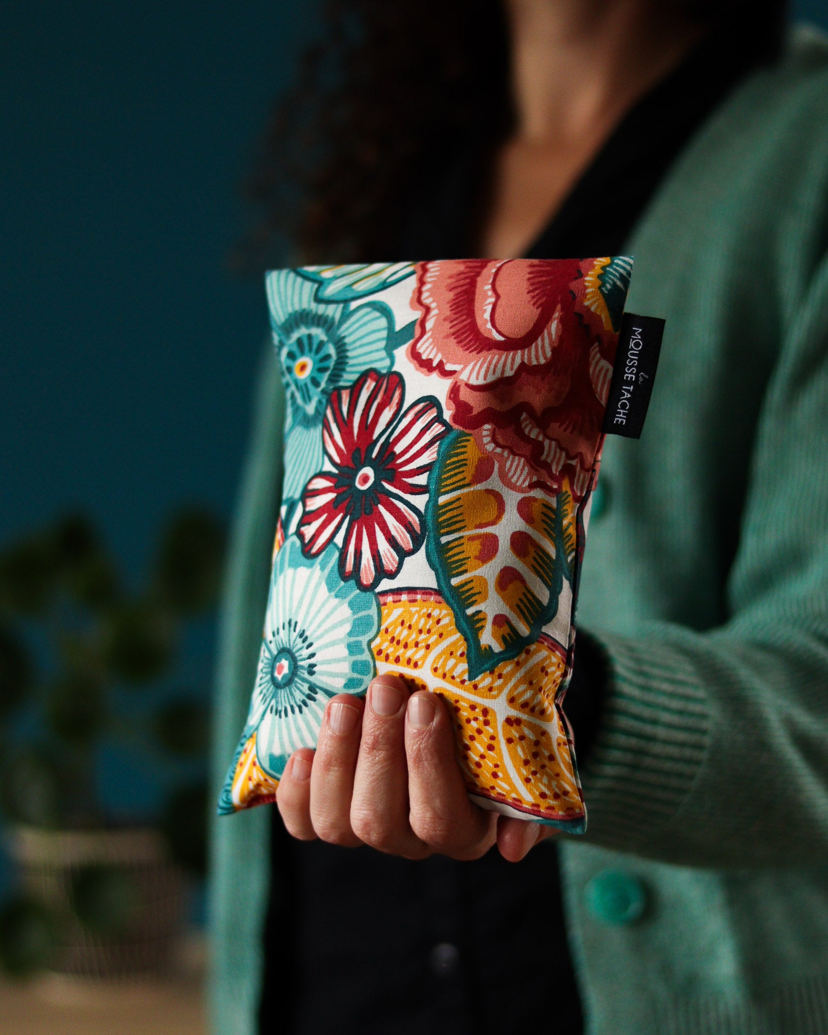 bouillotte graines lin bio ecofriendly fleurs