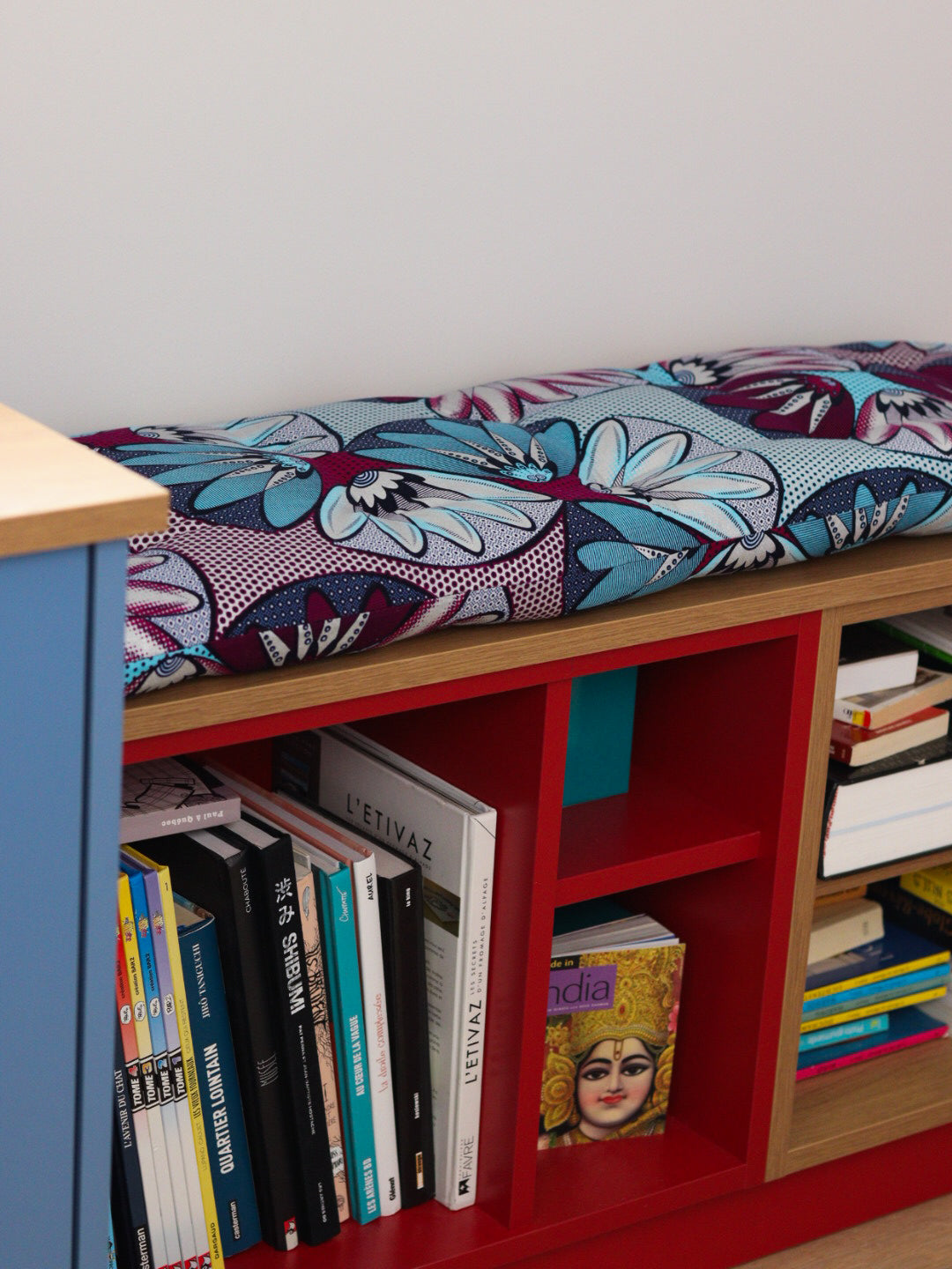 coussin de banc capitonné wax