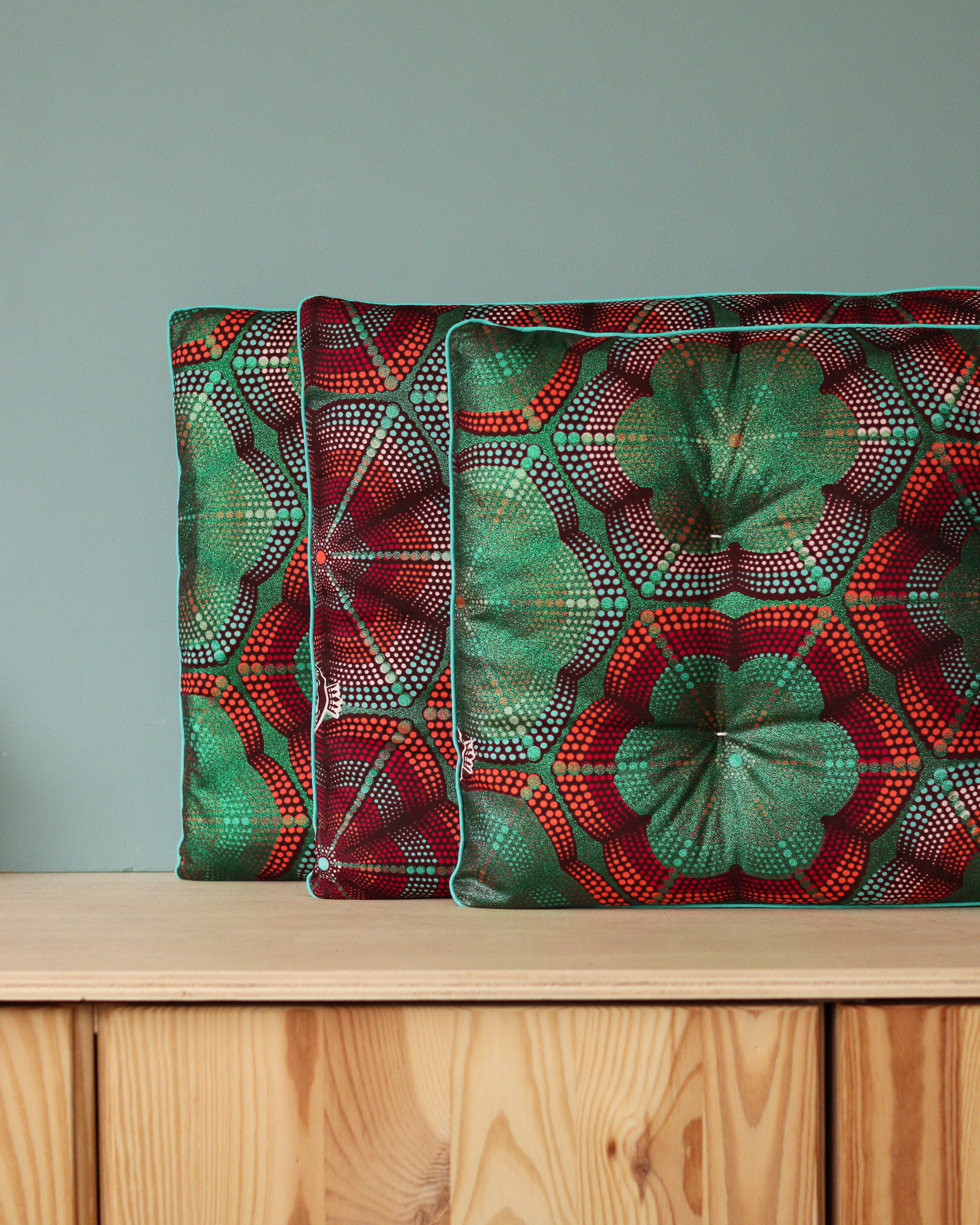 coussin de banquette intérieur sur-mesure en wax