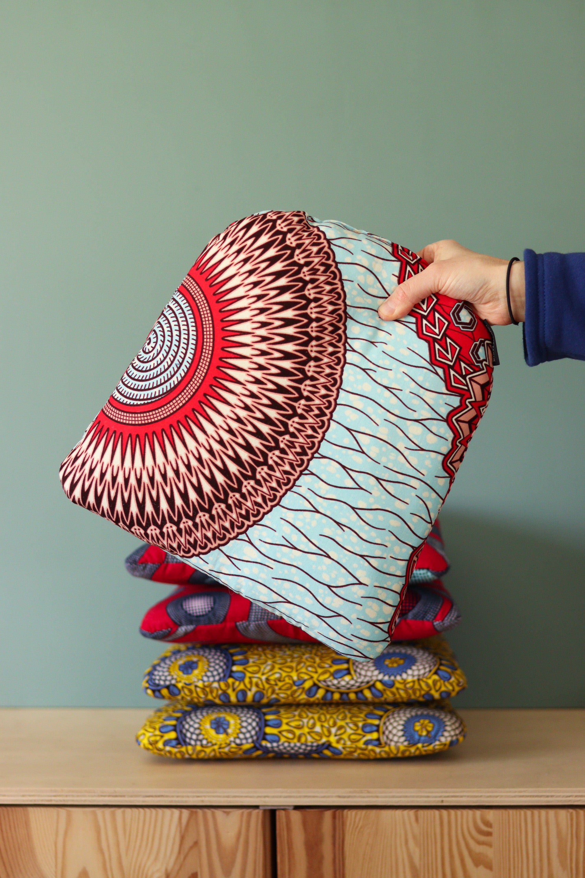 galette de chaise tolix personnalisée en tissu