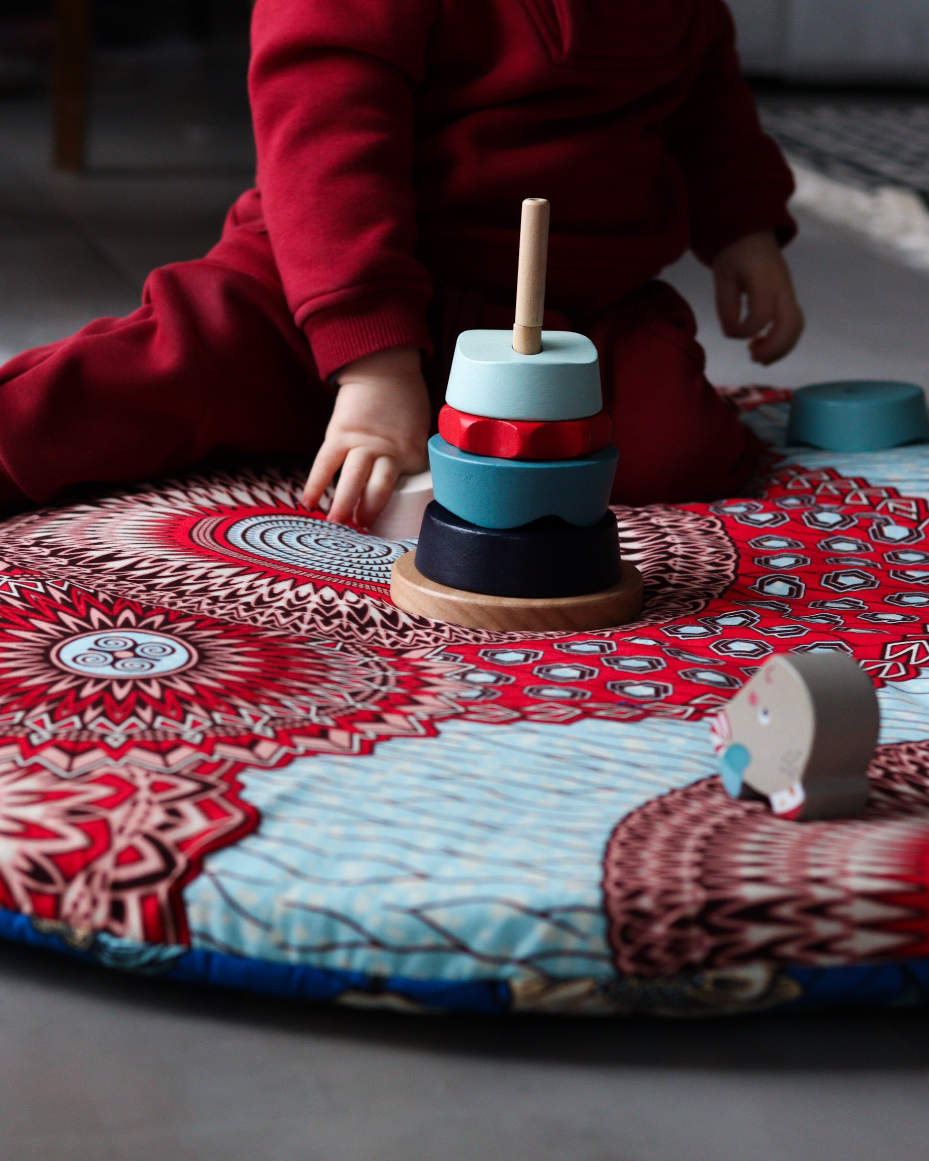 tapis d'éveil évolutif personnalisé, cadeau naissance original bébé fille