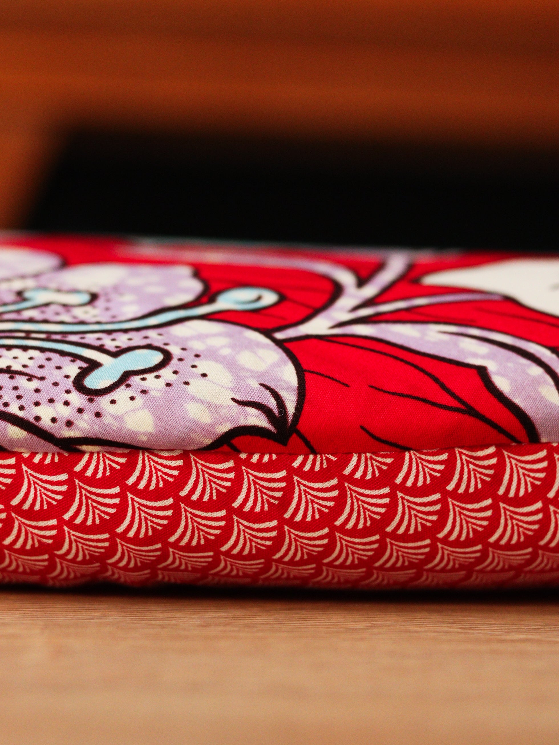 tapis éveil personnalisé wax bébé couleur