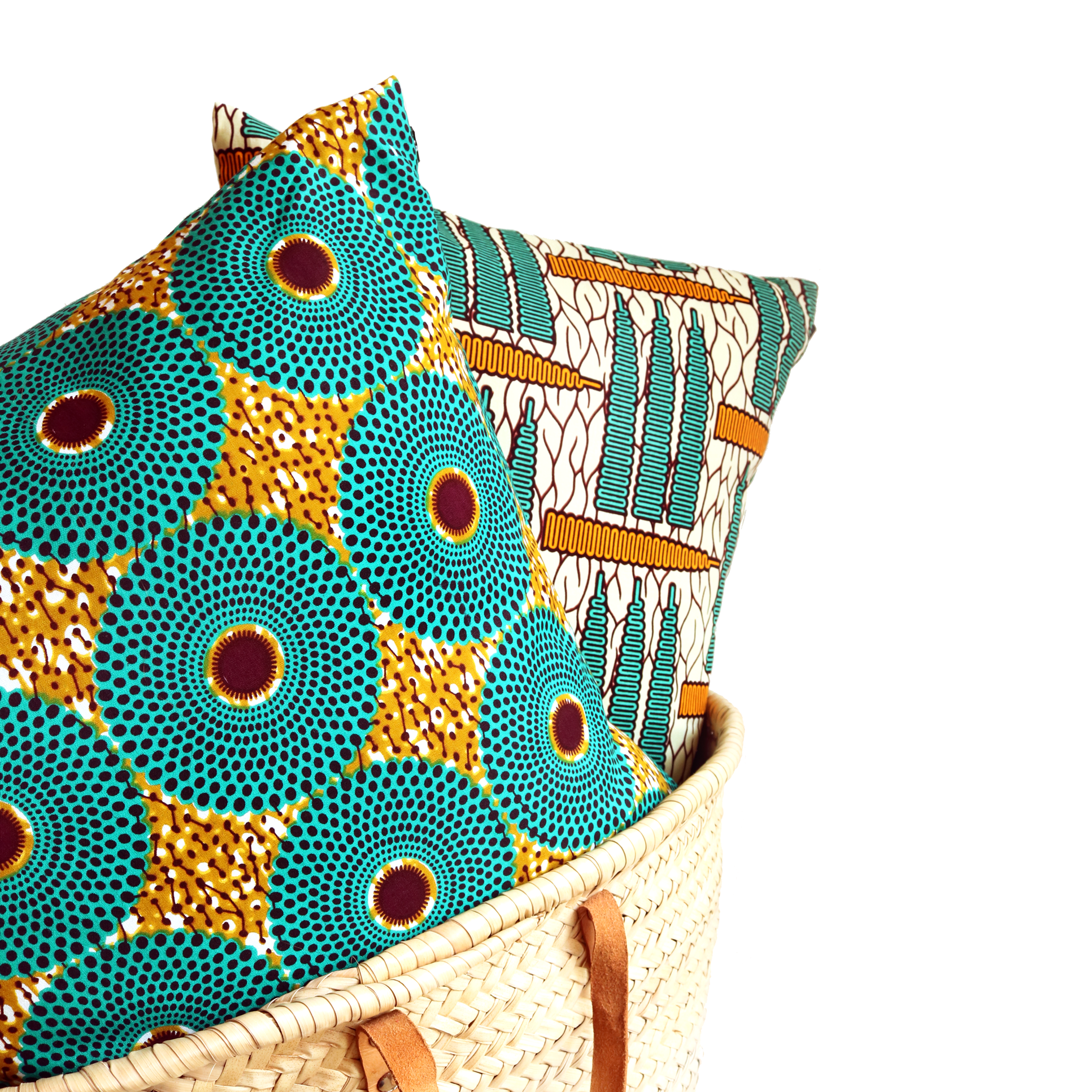 Coussins en wax sur-mesure / Maria à Rennes - LA MOUSSE TACHE