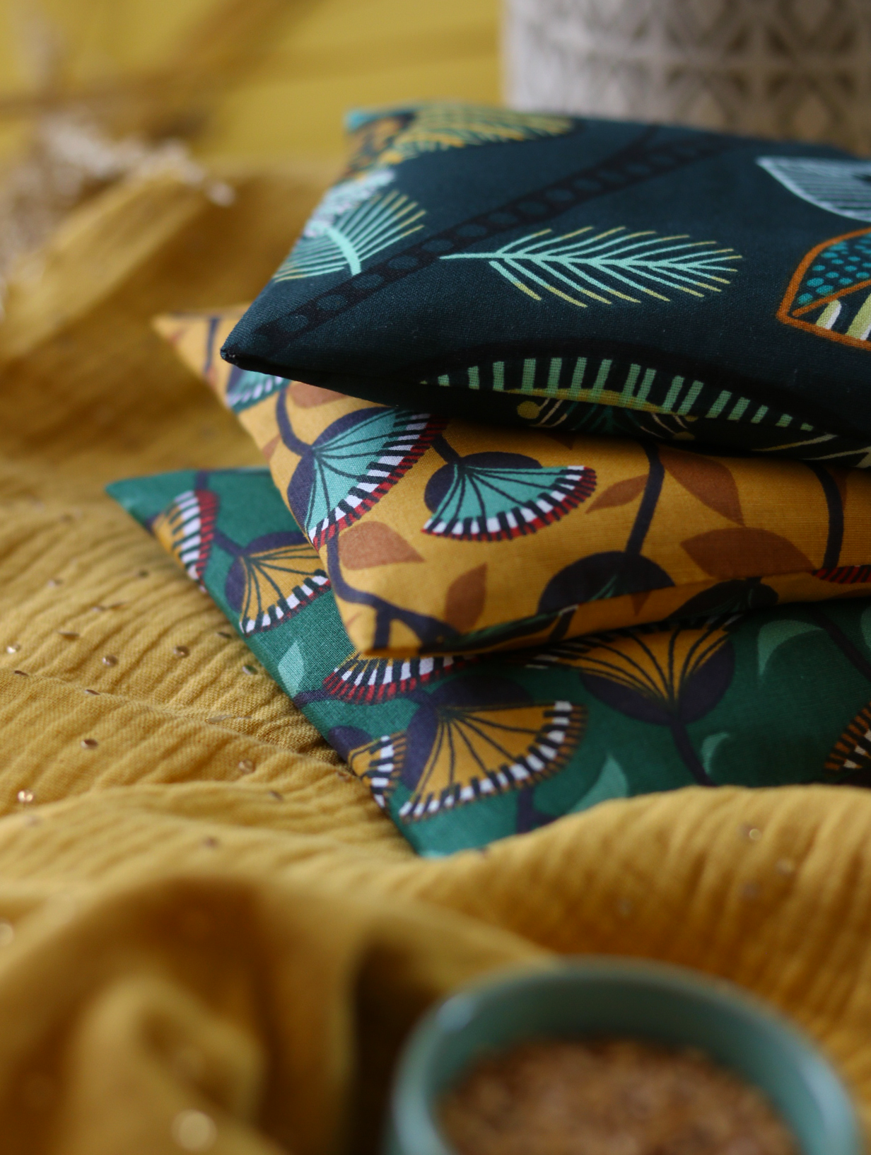 bouillotte sèche made in france graines de lin bio