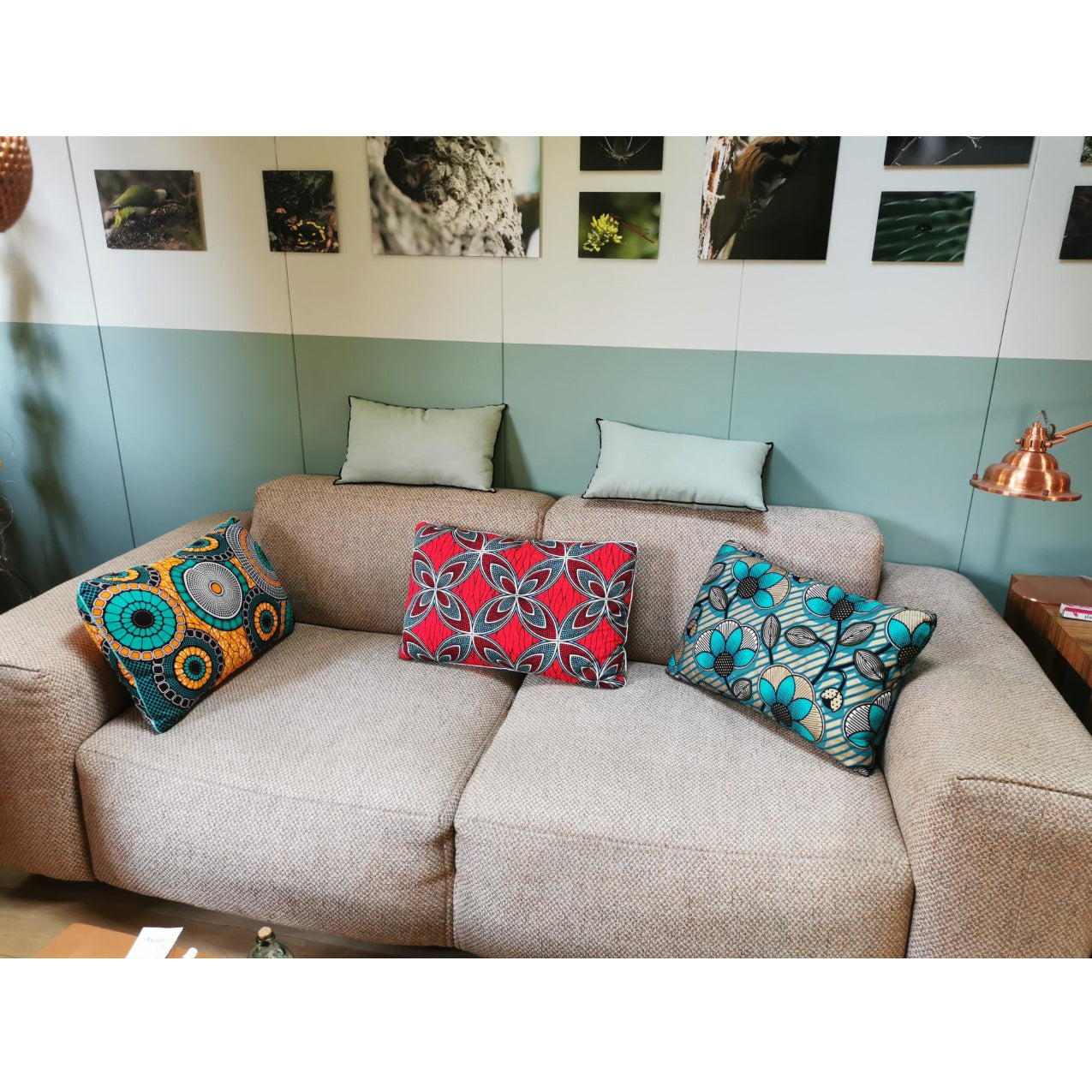 coussin passepoil wax personnalise decoratrice interieur