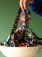 Bandes de tissus colorés - LA MOUSSE TACHE