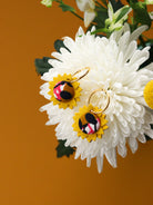 Créoles soleil en cuir coloré jaune et tissu wax africain, boucles d’oreilles légères bohèmes inspirées du voyage, faites main