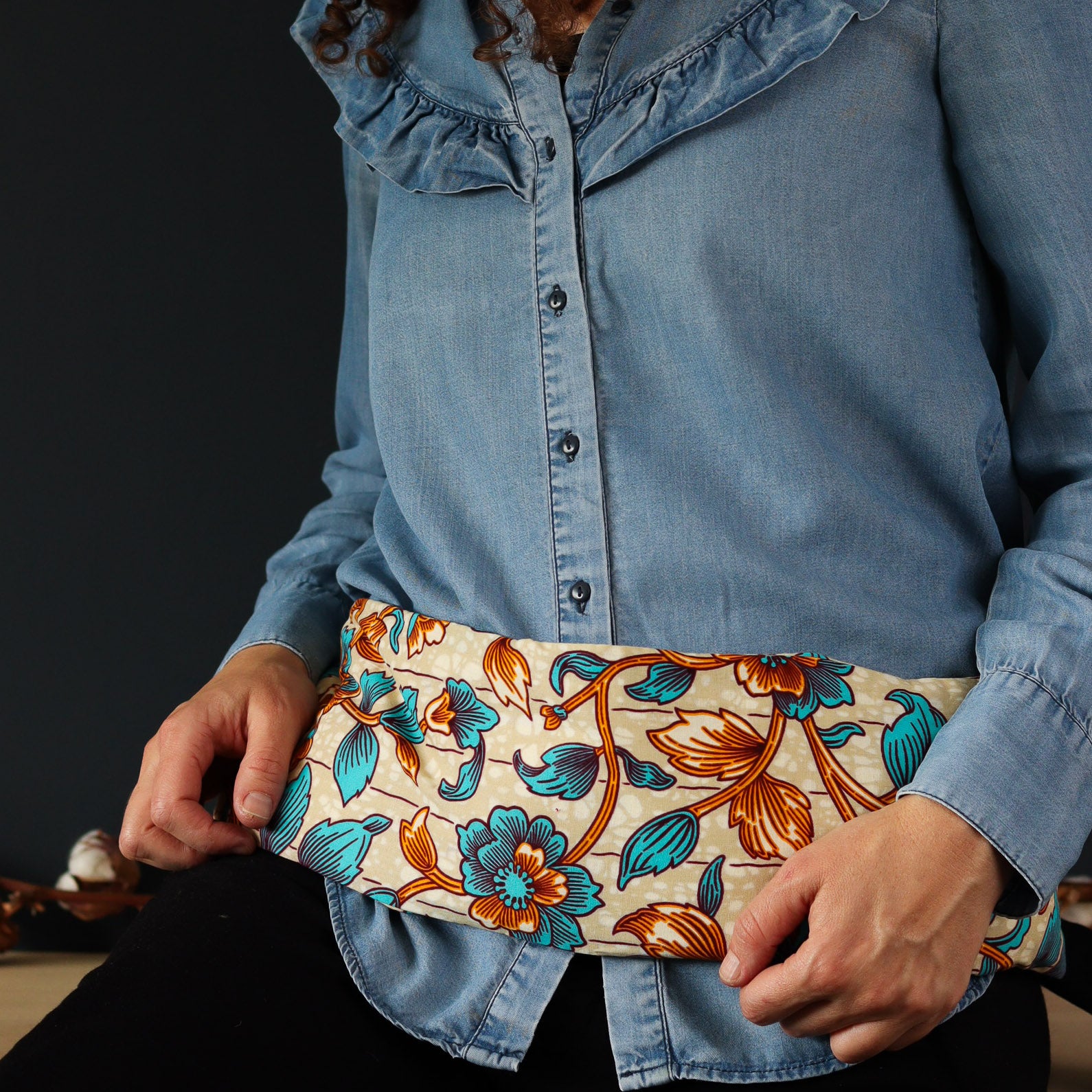 Ceinture Ventrale Chauffante Bébé Vicloon – Anti-colique, Doublure Argile Naturelle | Micro-ondable, Lavable, Soulage Ballonnements Et Douleurs Abdominales - 11