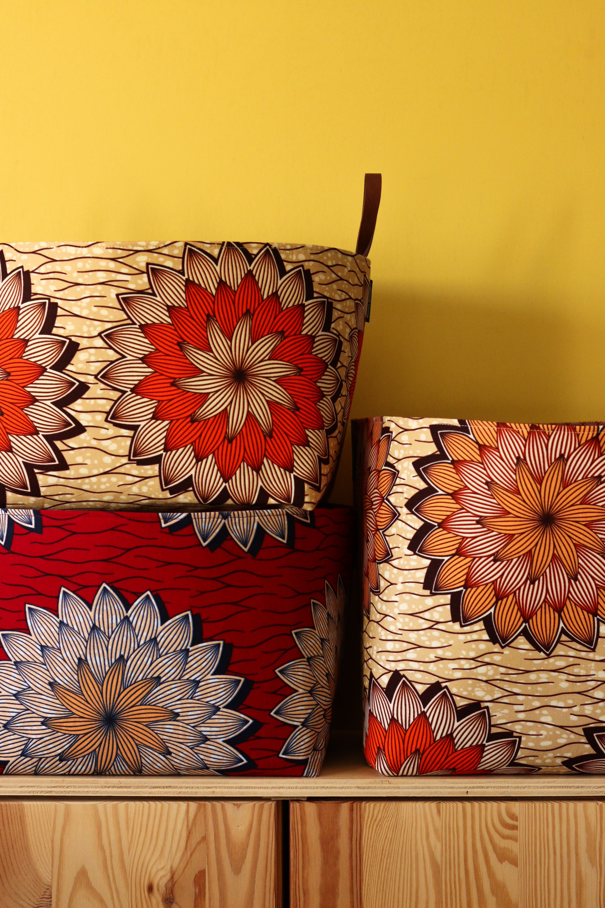 série de panier cache-pot grande taille, pour plante intérieure