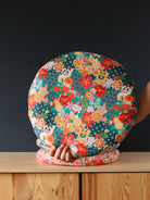 galette de chaises ronde déhoussable colorée chat du bonheur