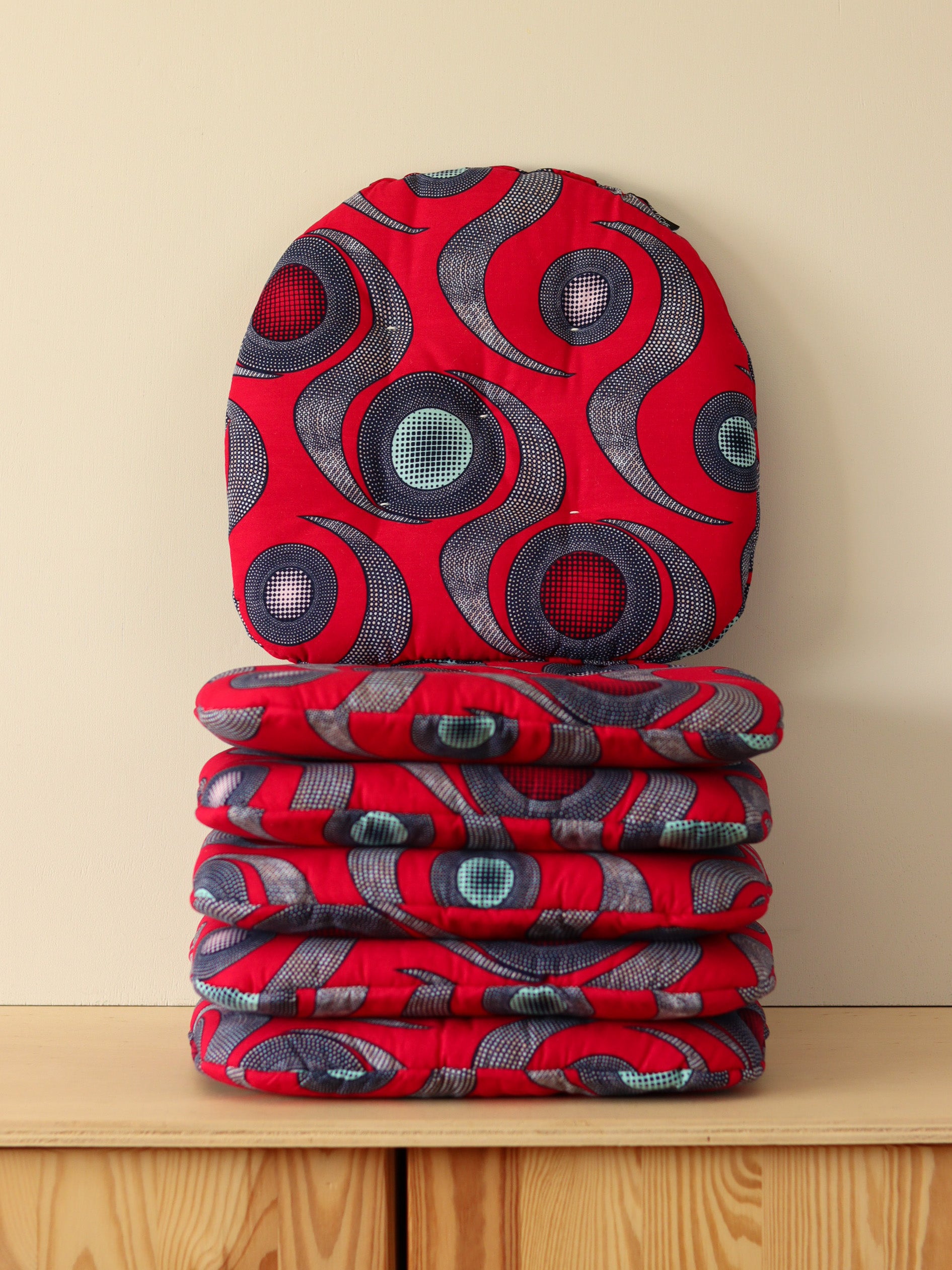 coussins de chaise tolix rouge