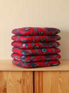 pile de galette chaise tolix rouge