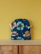 galette de chaise tolix A en wax bleu