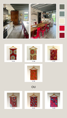 projet déco cuisine industrielle gris rouge