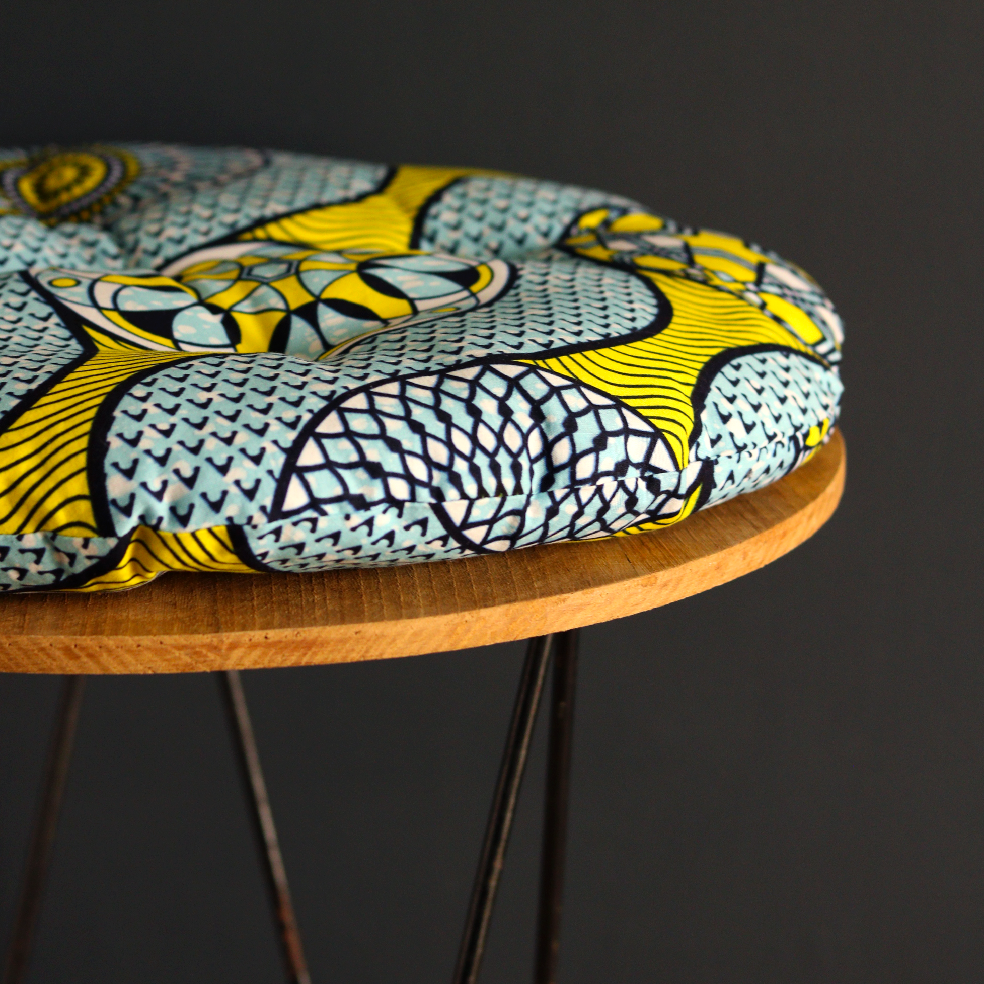 coussin fauteuil rotin vintage emmanuelle personnalisé