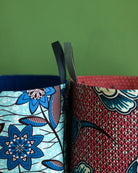 paniers a jouets colorés personnalisés en wax